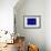 Blueprint-tomloel-Framed Art Print displayed on a wall