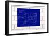 Blueprint-tomloel-Framed Premium Giclee Print