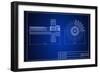 Blueprint-Yakobchuk-Framed Art Print