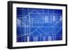 Blueprint-Alan Smithee-Framed Premium Giclee Print