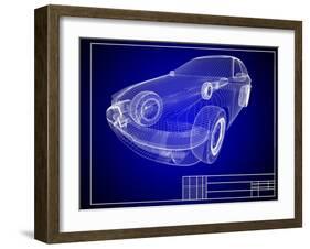 Blueprint-Yakobchuk-Framed Art Print