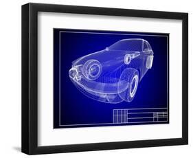 Blueprint-Yakobchuk-Framed Art Print