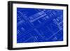 Blueprint-taylorjackson-Framed Art Print