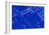 Blueprint-taylorjackson-Framed Art Print