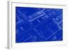 Blueprint-taylorjackson-Framed Art Print