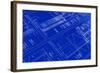 Blueprint-taylorjackson-Framed Art Print