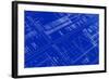 Blueprint-taylorjackson-Framed Art Print