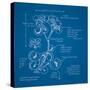 Blueprints 1-Nobleworks Inc^-Stretched Canvas