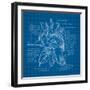 Blueprints 3-Nobleworks Inc^-Framed Art Print