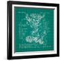 Blueprints 6-Nobleworks Inc^-Framed Art Print