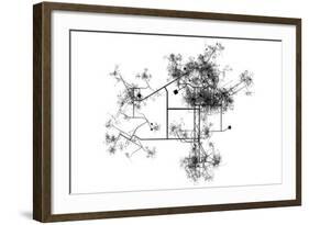 Blueprints-kentoh-Framed Art Print