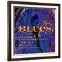 Blues Around the Clock-null-Framed Art Print