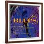 Blues Around the Clock-null-Framed Art Print