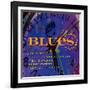 Blues Around the Clock-null-Framed Art Print