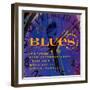 Blues Around the Clock-null-Framed Art Print