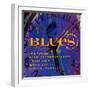 Blues Around the Clock-null-Framed Art Print