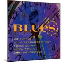 Blues Around the Clock-null-Mounted Art Print