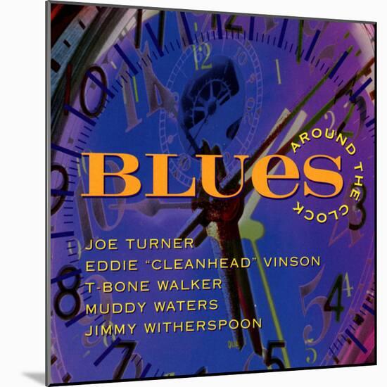 Blues Around the Clock-null-Mounted Art Print