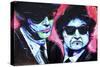 Blues Bros 001-Rock Demarco-Stretched Canvas