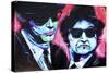 Blues Bros 001-Rock Demarco-Stretched Canvas