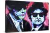 Blues Bros 001-Rock Demarco-Stretched Canvas