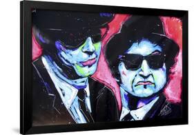 Blues Bros 001-Rock Demarco-Framed Giclee Print