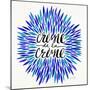 Blues-CremeDeLaCreme-artprint-Cat Coquillette-Mounted Giclee Print