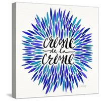 Blues-CremeDeLaCreme-artprint-Cat Coquillette-Stretched Canvas