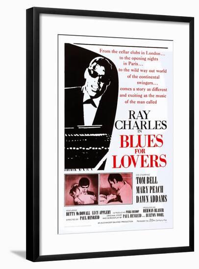 Blues for Lovers-null-Framed Art Print