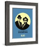 Blues Poster 2-Anna Malkin-Framed Art Print