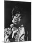 Blues Singer Sarah Vaughn Performing-Henry Groskinsky-Mounted Premium Photographic Print