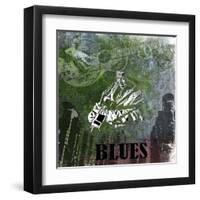 Blues-Jean-François Dupuis-Framed Art Print