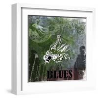 Blues-Jean-François Dupuis-Framed Art Print