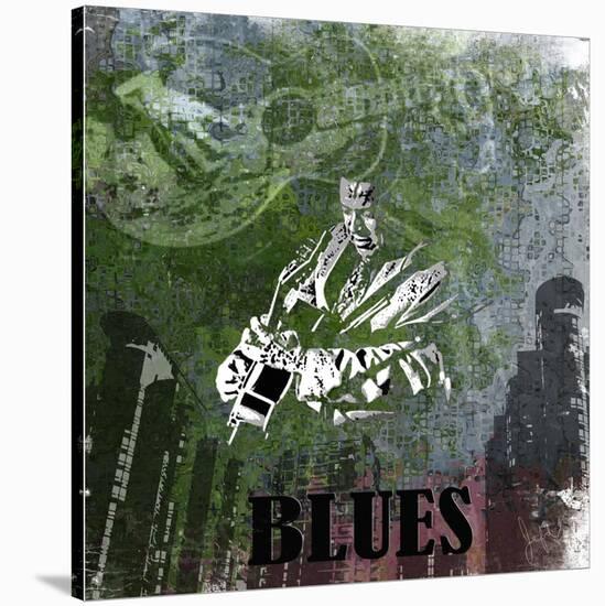 Blues-Jean-François Dupuis-Stretched Canvas
