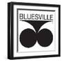 Bluesville Records Logo-null-Framed Art Print