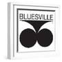 Bluesville Records Logo-null-Framed Art Print