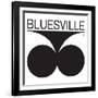 Bluesville Records Logo-null-Framed Art Print