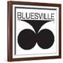 Bluesville Records Logo-null-Framed Art Print