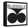 Bluesville Records Logo-null-Framed Stretched Canvas