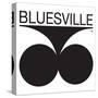 Bluesville Records Logo-null-Stretched Canvas