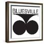 Bluesville Records Logo-null-Framed Art Print