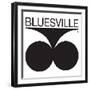 Bluesville Records Logo-null-Framed Art Print