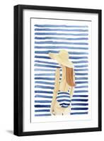 Bluets 1-The Trainyard Cooperative-Framed Giclee Print