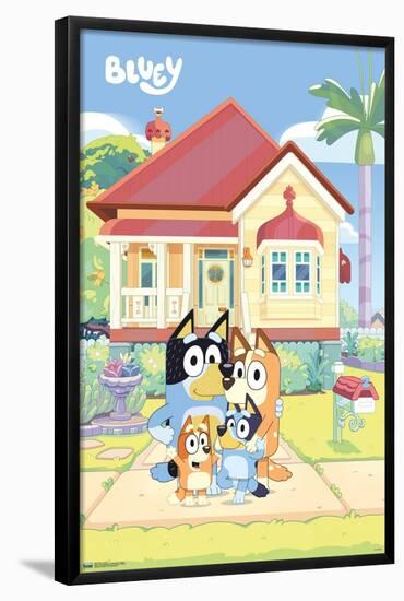 Bluey - Family-Trends International-Framed Poster