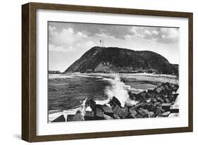 Bluff and Lighthouse, Durban, South Africa-null-Framed Giclee Print