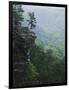 Bluff at Cedar Creek, Petit Jean State Park, Arkansas, USA-Charles Gurche-Framed Photographic Print