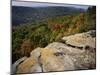 Bluff, Petit Jean State Park, Arkansas, USA-Charles Gurche-Mounted Premium Photographic Print