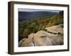 Bluff, Petit Jean State Park, Arkansas, USA-Charles Gurche-Framed Photographic Print