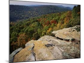 Bluff, Petit Jean State Park, Arkansas, USA-Charles Gurche-Mounted Photographic Print