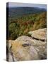 Bluff, Petit Jean State Park, Arkansas, USA-Charles Gurche-Stretched Canvas